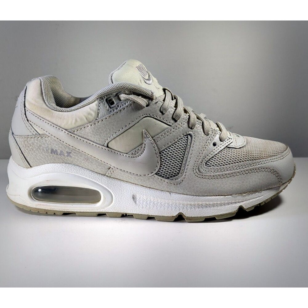Nike Air Max Command Women’s 7.5 White Gray Running Shoes